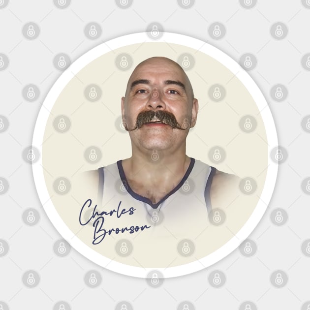 Charles Bronson Magnet by DankFutura